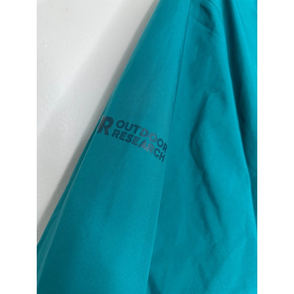 Outdoor Research Aspire II Rain Jacket Size 3X Hooded Colorblock Gore-Tex - Picture 7 of 13